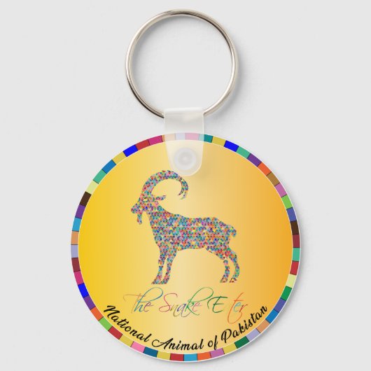 MARKHOR SNAKE EATER SLEUTELHANGER (Voorkant)