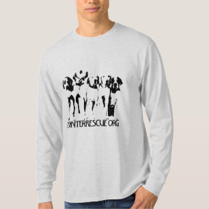 Mark's Crew Collectie Mannen T-shirt met lange mou