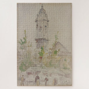 Markt (1894) – Camille Pissarro Legpuzzel