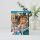 Markt in Marrakech Marokko Briefkaart (Staand voorkant)