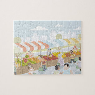 Markt Legpuzzel
