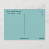 markt New Orleans Louisiana Briefkaart (Achterkant)