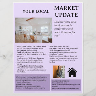 Markt Update Vastgoed Door Knocking Flyer