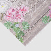 markt voor verse houtproducten Rustisch ontspring Tissuepapier (Detail)