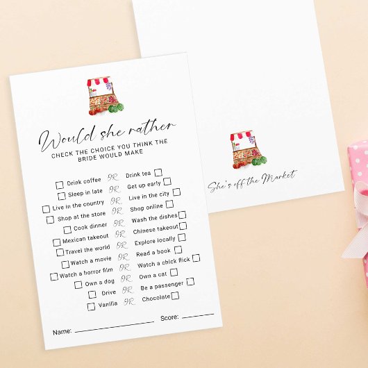 Markt Vrijgezellenfeest Zou ze liever spel