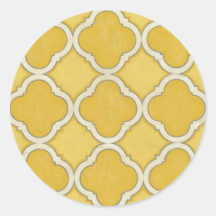 Marktbewegingen I Ronde Sticker