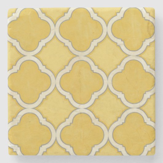 Marktbewegingen I Stenen Onderzetter (Voorkant)