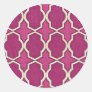 Marktbewegingen II Ronde Sticker