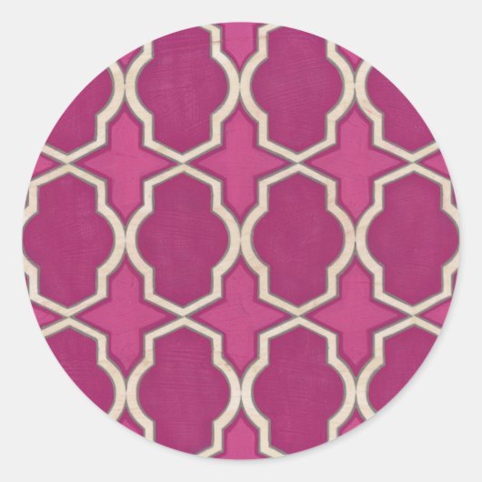 Marktbewegingen II Ronde Sticker (Voorkant)