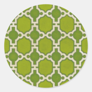 Marktbewegingen IV Ronde Sticker