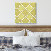 Marktbewegingen IX Canvas Afdruk (Insitu (Slaapkamer))