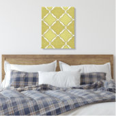 Marktbewegingen IX Canvas Afdruk (Insitu (Slaapkamer))