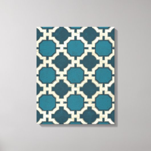 Marktbewegingen VI Canvas Afdruk (Voorkant)