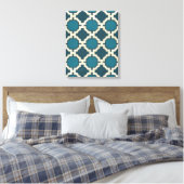 Marktbewegingen VI Canvas Afdruk (Insitu (Slaapkamer))
