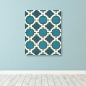 Marktbewegingen VI Canvas Afdruk (Insitu (Houten vloer))