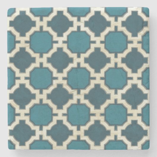 Marktbewegingen VI Stenen Onderzetter (Voorkant)