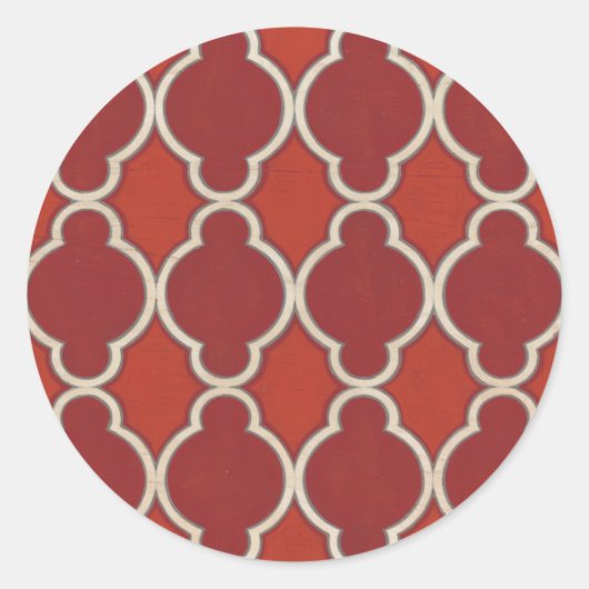 Marktbewegingen VII Ronde Sticker (Voorkant)