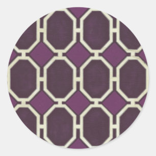 Marktbewegingen VIII Ronde Sticker