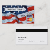 Marktcreditcard Verenigde Staten Visitekaartje (Voorkant / Achterkant)