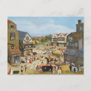 Marktdag Briefkaart
