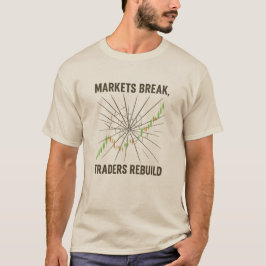 Markten breken, handelaren herbouwen – Handelsmoed T-shirt