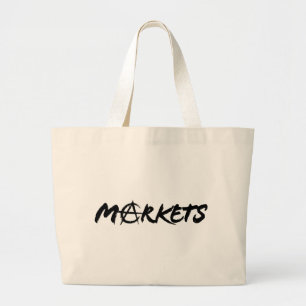 Markten Grote Tote Bag