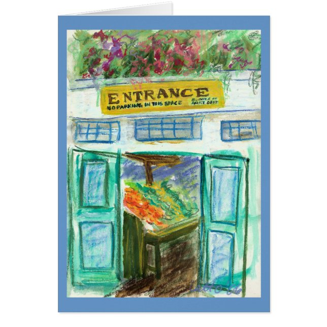 Marktinvoerkaart (Voorkant)