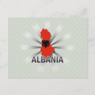 Marktkaart 2.0 voor Albanië Briefkaart