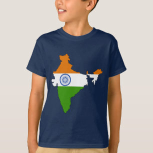 Marktkaart India T-shirt
