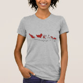 Marktkaart van Indonesië T-shirt (Voorkant)