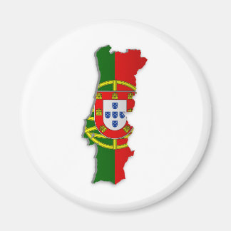 Marktkaart voor Portugal Magneet