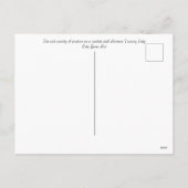 Marktkraam Florence Feestdagenkaart (Achterkant)