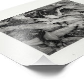 Marktluisteren Foto Afdruk (Hoek)