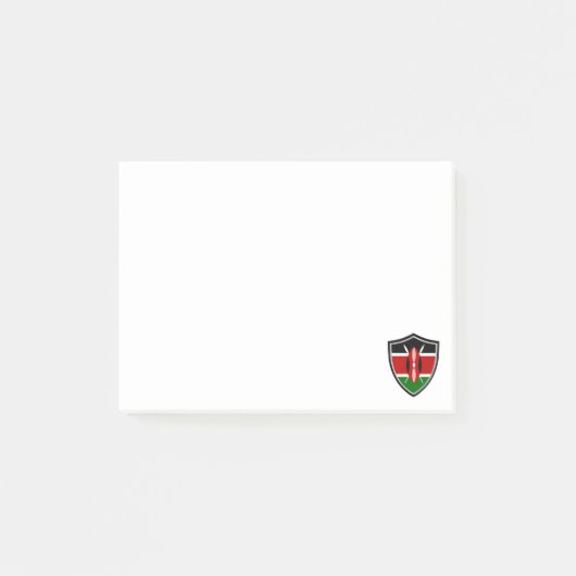 Marktnota van Kenia Post-it® Notes (Voorkant)