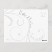 Marktonderzoek briefkaart (Achterkant)