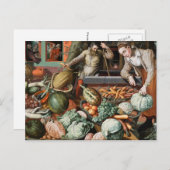 "Marktonderzoek"  kunstbriefkaart Briefkaart (Voorkant / Achterkant)