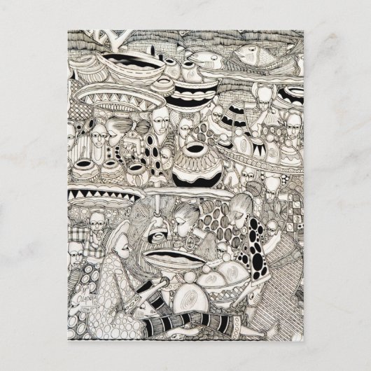 Marktplaats Briefkaart (Voorkant)