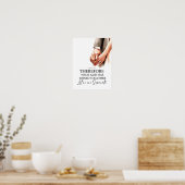 Markus 10:9 Samengevoegd Poster (Keuken)