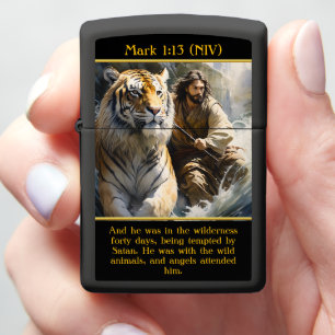 Markus 1:13 Engelen bezoeken Hem als kunst