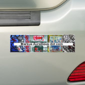 markus aurailieus dot com bumper sticker (Op auto)