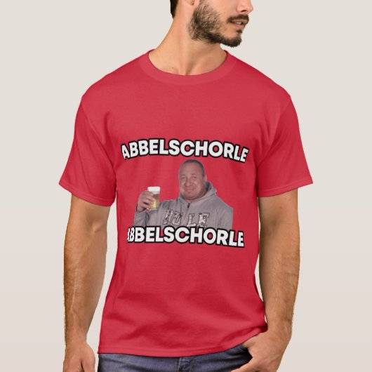 Markus Rhl Meme Apfelschorle retro T-shirt (Voorkant)