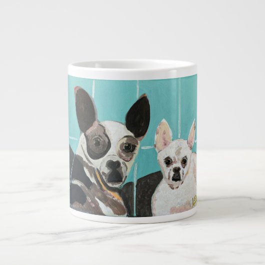 Marla en Mia Extra Grote Beker (Voorkant)