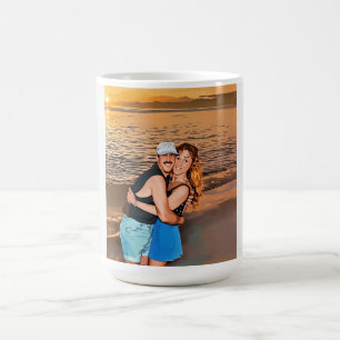 Marla et David Mangan Joyeux 50e Anniversaire mug