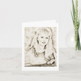 Marla Kay Mangan as Computer Ink Wash Kaart