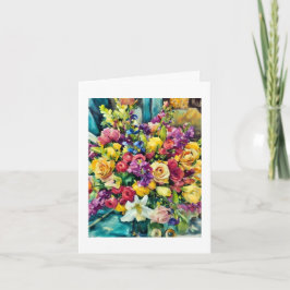 Marla's Flowers .... card Kaart