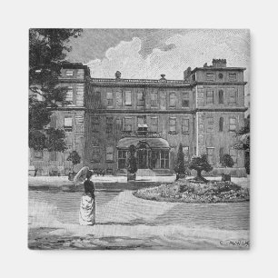 Marlborough House, uit de tuin, 1863 Magneet