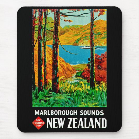 Marlborough Sound Muismat (Voorkant)