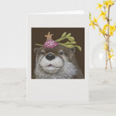 Marley de otter-kaart kaart (Gele Bloem)