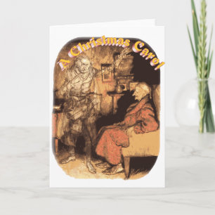 Marley en Scrooge Feestdagen Kaart