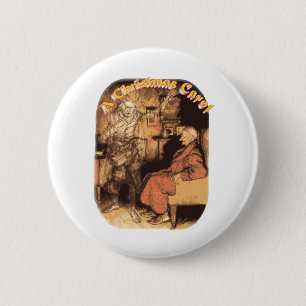Marley en Scrooge Ronde Button 5,7 Cm